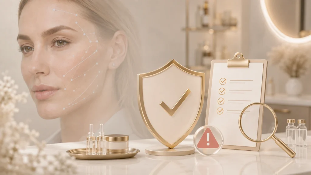 Harmonização facial é segura — riscos, contraindicações e como escolher o profissional certo